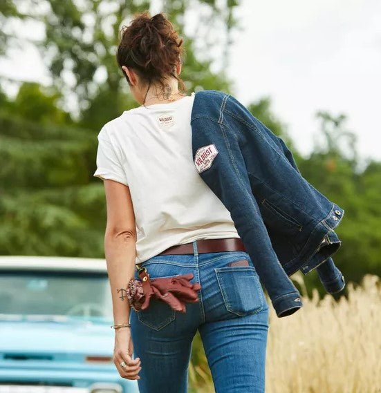 Wildust Sisters Sherpa Jacket - Denim | Veloce Club