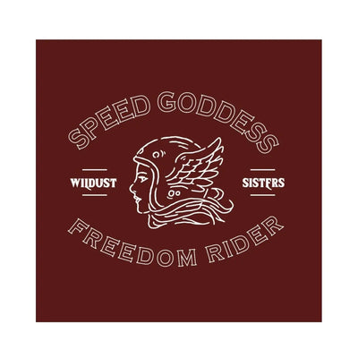 Wildust Sisters Speed Goddess T-Shirt - Red | Veloce Club