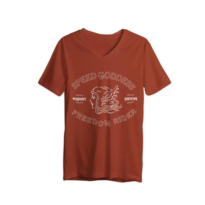 Wildust Sisters Speed Goddess T-Shirt - Red | Veloce Club
