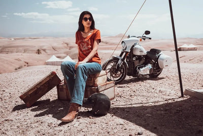 Wildust Sisters Speed Goddess T-Shirt - Red | Veloce Club