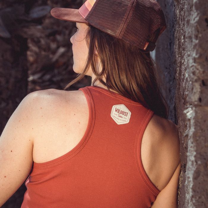 Wildust Sisters Terracotta Tank Top | Veloce Club