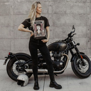 Wildust Sisters Wild Goddess T-Shirt in Black 