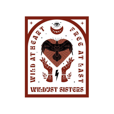 Wildust Sisters Wild Heart T-Shirt - Off White | Veloce Club