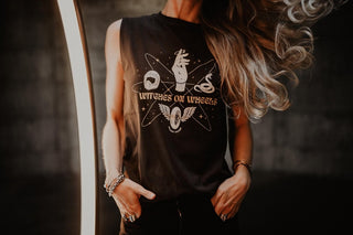 Wildust Sisters Witches Tank in Black - available at Veloce Club