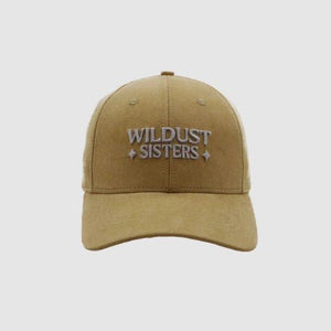 Wildust Sisters Women Riders Cap Suede - Light Camel