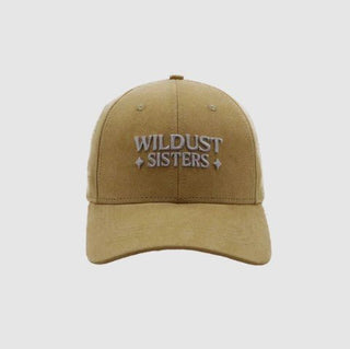 Wildust Sisters Women Riders Cap Suede - Light Camel
