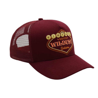 Wildust Sisters Vegas Trucker Cap in Burgundy